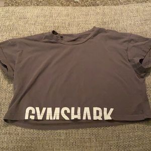 cropped gymshark workout tee
